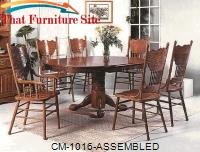 Assem. Double Press Back Side Chair by Crown Mark 