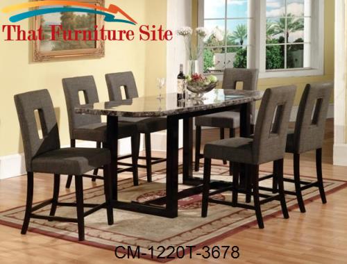 Willow Counter Height Table by Crown Mark  | Austin