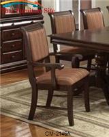 Merlot Arm Chair by Crown Mark 