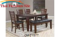 Bardstown 42x66 Table only by Crown Mark 