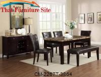 Bruce Dining Table by Crown Mark 