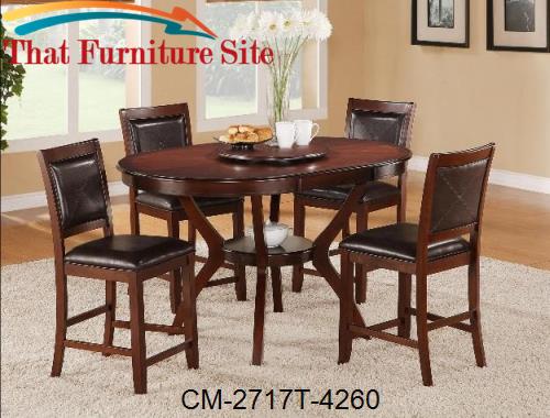 Brownstown Counter Height Table by Crown Mark  | Austin