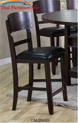 Conner 24-inch Barstool by Crown Mark  | Austin