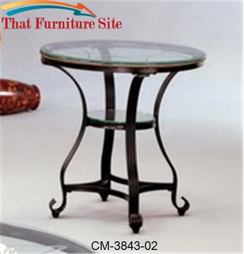 Jessica End Table by Crown Mark  | Austin