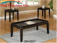 Calla Coffee Table3 Pc Set by Crown Mark 