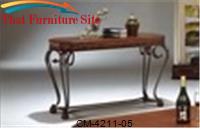 Clairmont Sofa Table by Crown Mark 