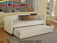 Tranquil Daybed Whit by Crown Mark 