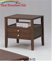 Matthew End Table by Crown Mark 