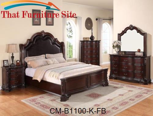 Sheffield King Footboard by Crown Mark  | Austin