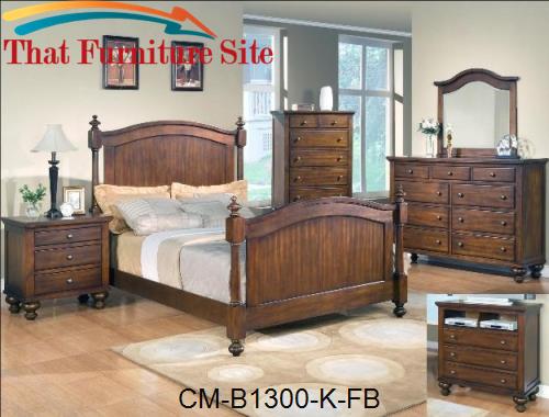 Sommer King Footboard by Crown Mark  | Austin