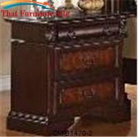 Neo Renaissance Nightstand by Crown Mark 