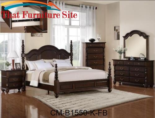 Georgia King Footboard by Crown Mark  | Austin