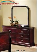 Louis Philip Mirror Only by Crown Mark 