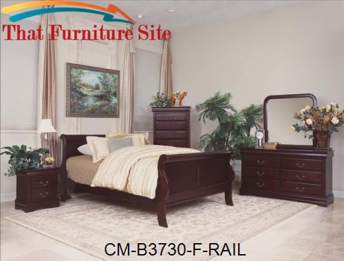 Rail For B3730-F Bed by Crown Mark  | Austin