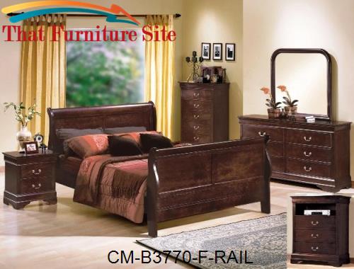 Rail For B3750-F ,B3770-F Bed by Crown Mark  | Austin