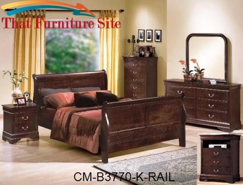 Rail For B3750-K ,B3770-K Bed by Crown Mark  | Austin