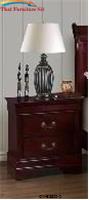 Louis Philip Cherry Night Stand by Crown Mark 