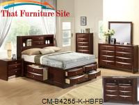 Emily King Captains Bed Hb/Fb by Crown Mark 