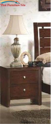 Evan Night Stand by Crown Mark  | Austin