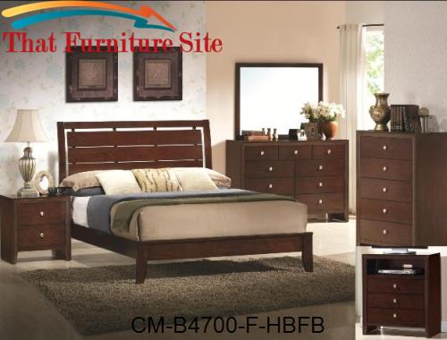 Evan Full Headboard/Footboard by Crown Mark  | Austin