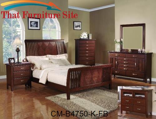 Felix King Footboard by Crown Mark  | Austin