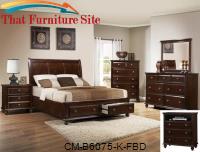 Portsmouth K. Storage Footboard/Drw by Crown Mark 