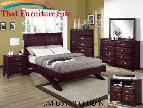 Vera Queen Headboard W/Decking 4Pcs by Crown Mark  | Austin