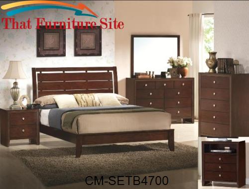 Evan Bedroom Suite by Crown Mark  | Austin