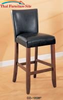 Telegraph 29&quot; Faux Leather Bar Stool by Coaster Furniture 