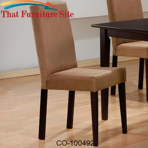 Mix &amp; Match Upholstered Parson Dining Chair by Coaster Furniture  | Au