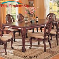 Tabitha Traditional Rectangular Dining Table by Coaster Furniture 