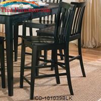 Pines Counter Height Slat Back Chair by Coaster Furniture 