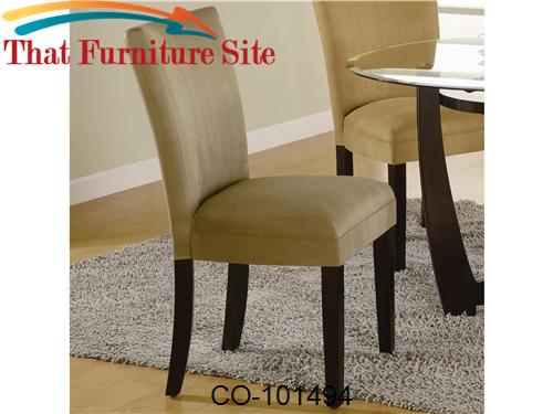 Bloomfield Taupe Parson Chair by Coaster Furniture  | Austin