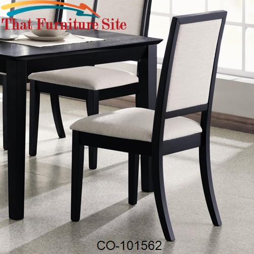 Lexton Upholstered Dining Side Chair by Coaster Furniture  | Austin