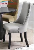 Amhurst Gray Parson Chair by Coaster Furniture 
