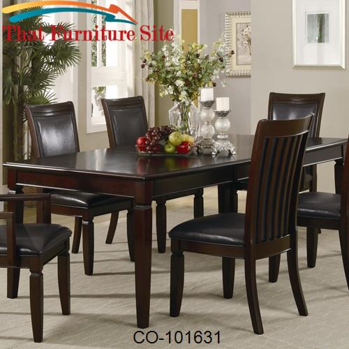 Ramona Formal Rectangular Dinner Table by Coaster Furniture  | Austin