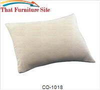 Standard Plush Memory Foam Pillow LARGE by Coaster Furniture 