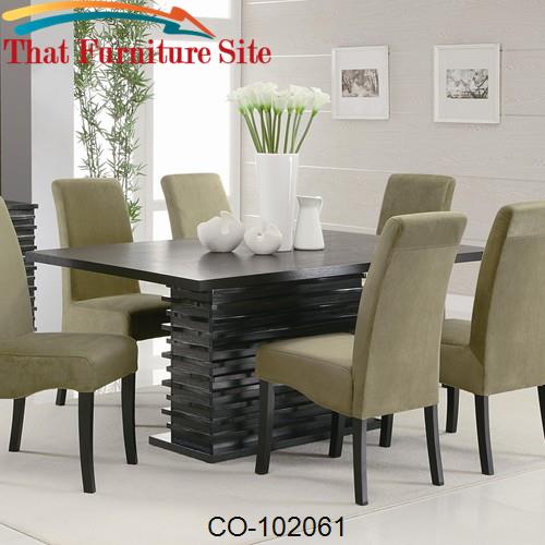 Stanton Contemporary Dining Table by Coaster Furniture  | Austin