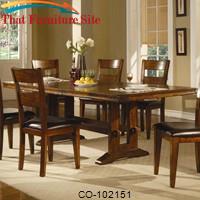 Lavista Rectangular Formal Dinner Table by Coaster Furniture 