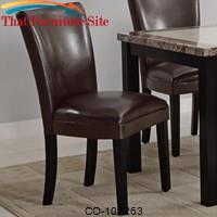 Carter Upholstered Dining Side Chair by Coaster Furniture 