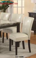 Carter Upholstered Dining Side Chair by Coaster Furniture 