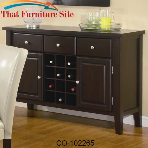 Carter Buffet Style Server by Coaster Furniture  | Austin
