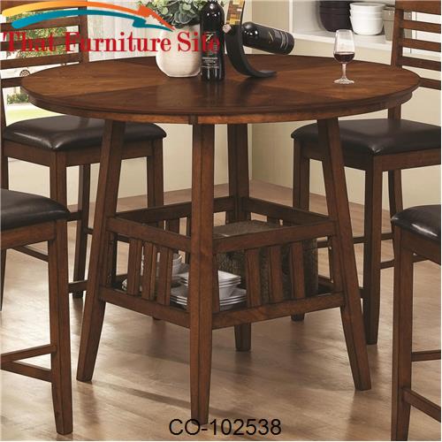 Knoxville Counter Height Table by Coaster Furniture  | Austin