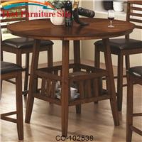 Knoxville Counter Height Table by Coaster Furniture 