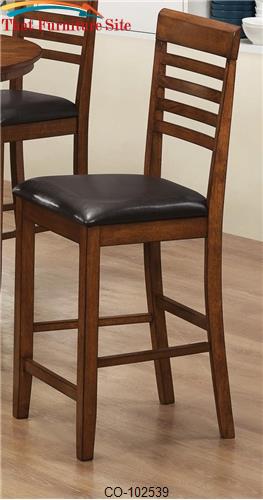 Knoxville Ladderback Counter Height Stool by Coaster Furniture  | Aust