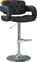Dining Chairs and Bar Stools 29&quot; Contemporary Adjustable Height Barstool by Coaster Furniture 