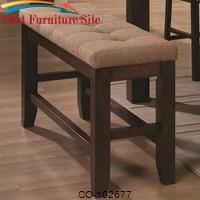 Antoine Counter Height Dining Bench by Coaster Furniture 