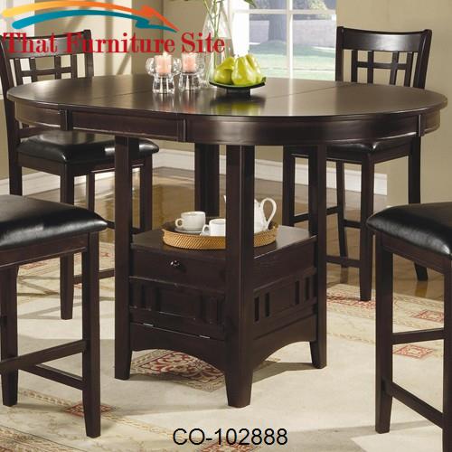Lavon Counter Height Table by Coaster Furniture  | Austin
