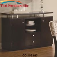 Libby 2 Door Dining Server Buffet with Floating Top by Coaster Furniture 