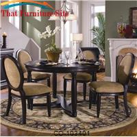 Duncan Round Dining Table with Crossing Base by Coaster Furniture 